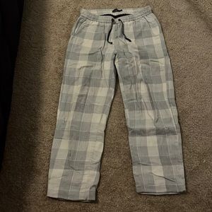 Prana Lined, Flannel Sleep Bottoms, S